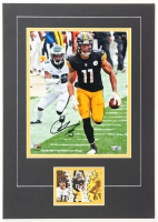 Chase Claypool Signed Steelers Custom Matted Photo Display (Fanatics) at PristineAuction.com