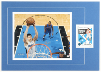 Nikola Vucevic Signed Magic Custom Matted Photo Display (Fanatics & Steiner) at PristineAuction.com