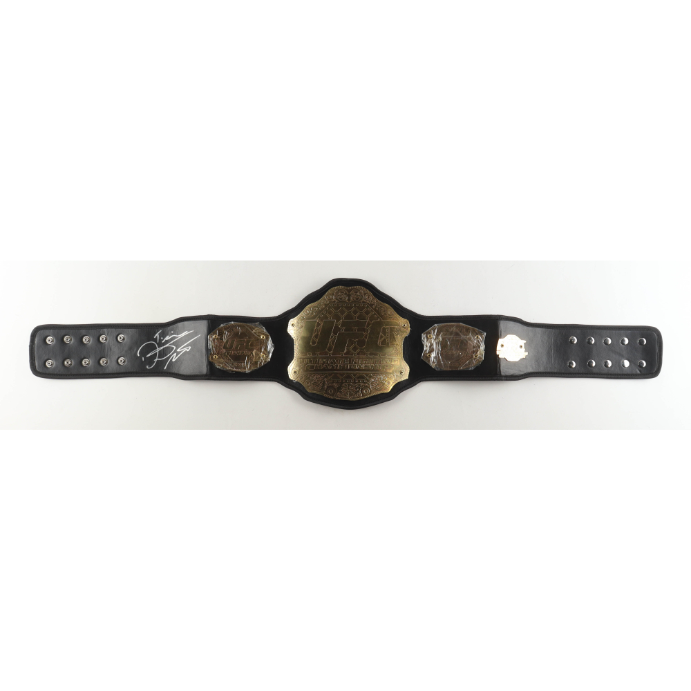 Dustin Poirier Signed Full-Size UFC Championship Belt (JSA) at PristineAuction.com