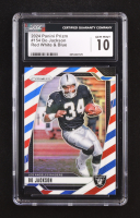 Bo Jackson 2024 Panini Prizm Prizms Red White and Blue #154 (CGC 10) at PristineAuction.com