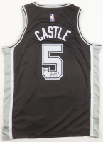 Stephon Castle Signed Spurs Nike Authentic Jersey (Beckett) at PristineAuction.com