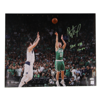 Payton Pritchard Signed Celtics 16x20 Photo Inscribed "2024 NBA Champs" (JSA) at PristineAuction.com