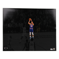 Steph Curry Signed Warriors 16x20 Photo (JSA & Curry) at PristineAuction.com