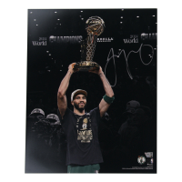 Jayson Tatum Signed Celtics 16x20 Photo (Fanatics) at PristineAuction.com