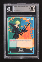 Eric Vale Signed Sanji 2023 One Piece Paramount War #OP02026 (BGS Authentic) at PristineAuction.com