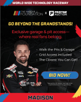NASCAR Garage & Pit Passes for the Enjoy Illinois 300 | Madison (September 6-7, 2025) at PristineAuction.com
