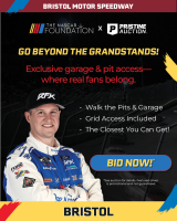NASCAR Garage & Pit Passes for the Bristol Night Race | Bristol (September 11-13, 2025) at PristineAuction.com