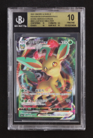 Leafeon VMAX 2021 Pokemon Sword and Shield Enhanced Expansion Pack Eevee Heroes Korean #003 RRR (BGS 10) at PristineAuction.com