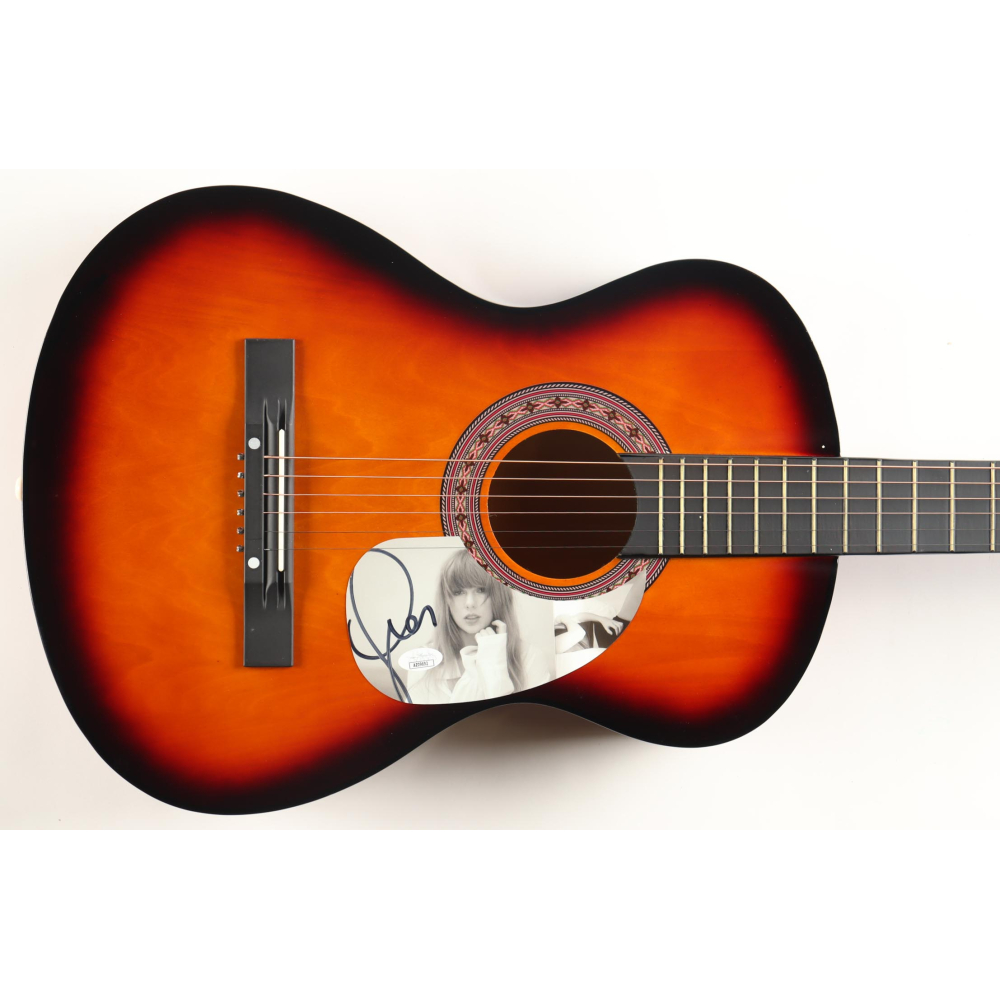 Taylor Swift Signed 38" Acoustic Guitar (JSA) at PristineAuction.com