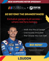 NASCAR Garage & Pit Passes for the Cup Series Playoff Race | Loudon (September 20-21, 2025) at PristineAuction.com