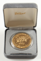 Super Bowl XXXI LE Balfour Co. Solid Bronze Medal at PristineAuction.com