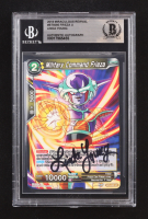 Linda Young Signed Military Command Frieza 2018 Dragon Ball Super Miraculous Revival #BT5095 (BGS Authentic) at PristineAuction.com
