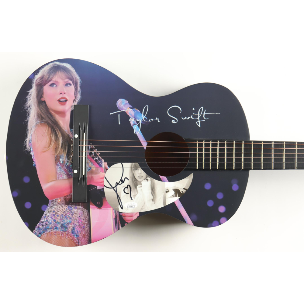 Taylor Swift Signed 38" Acoustic Guitar (JSA) at PristineAuction.com