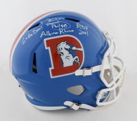 Karl Mecklenburg Signed Broncos Full-Size Throwback Speed Helmet with Multiple Inscriptions (JSA) at PristineAuction.com