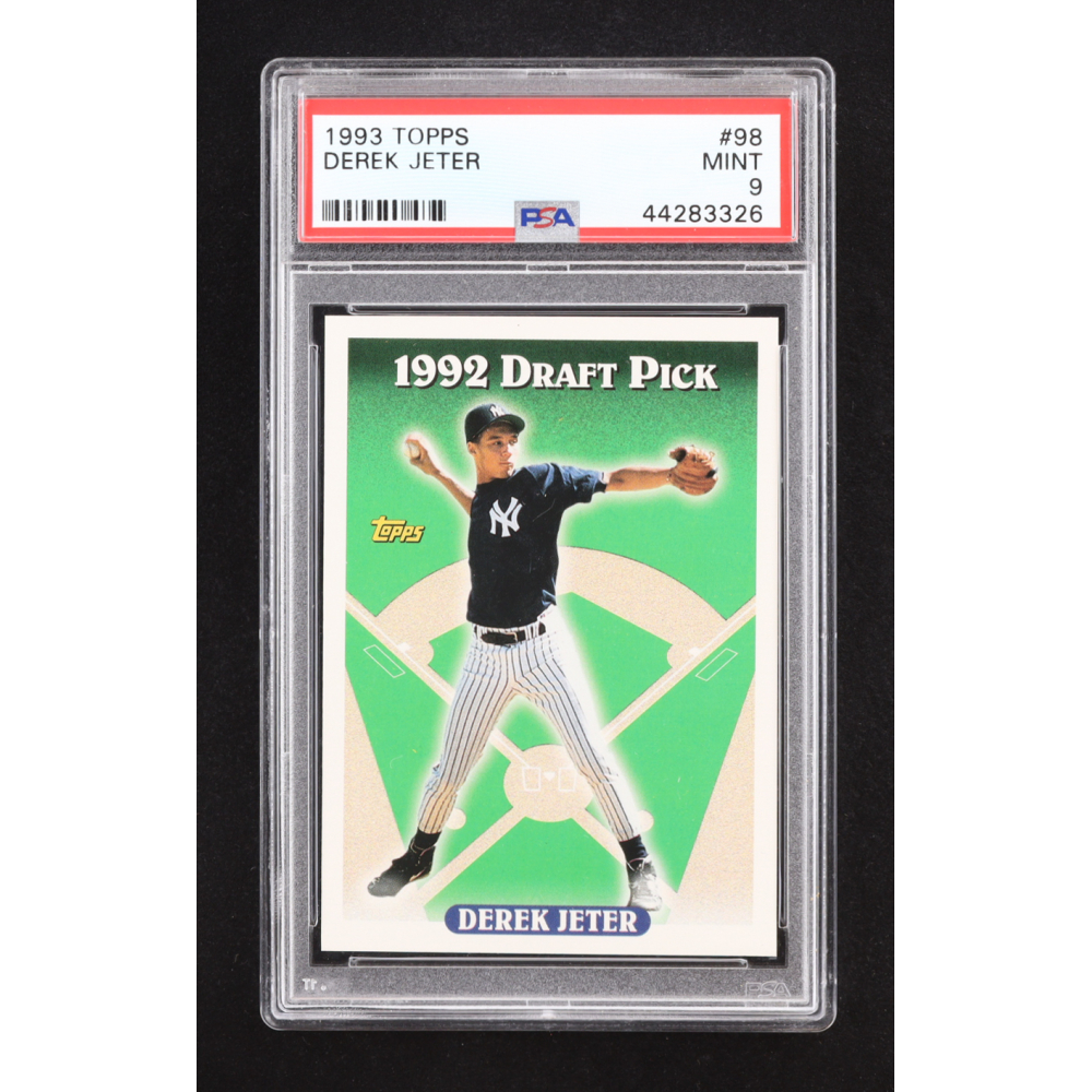 Derek Jeter 1993 Topps #98 RC (PSA 9) at PristineAuction.com
