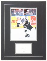 Tony Granato Signed Kings Custom Matted Photo Display (JSA) at PristineAuction.com