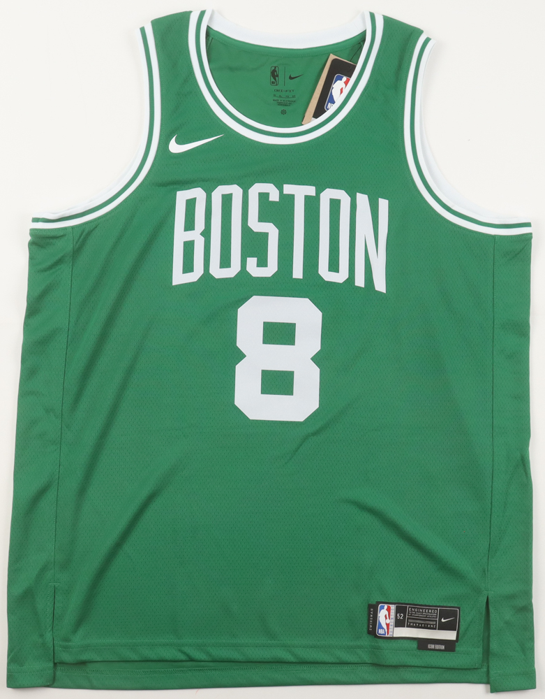 Kristaps Porzingis Signed Celtics Nike Authentic Jersey (Beckett) at PristineAuction.com Kristaps Porzingis Signed Celtics Nike Authentic Jersey (Beckett) at PristineAuction.com