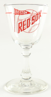 Vintage Boston Red Sox Wine Glass at PristineAuction.com