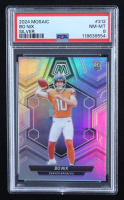 Bo Nix 2024 Panini Mosaic Silver #312 RC (PSA 8) at PristineAuction.com