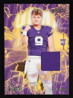 J.J. McCarthy 2024 Absolute Rookie Force Jerseys #13 RC at PristineAuction.com