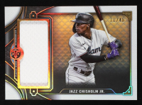 Jazz Chisholm Jr. 2022 Topps Triple Threads Single Jumbo Relics #SJR2JCJ1 #11/48 at PristineAuction.com