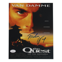 Frank Dux Signed "The Quest" 8x10 Photo (JSA) at PristineAuction.com