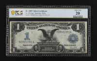 1899 U.S. $1 "Black Eagle" Silver Certificate - Fr.236 Signed Speelman / White (PCGS Very Fine 20) at PristineAuction.com