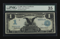 1899 U.S. $1 "Black Eagle" Silver Certificate - Fr.226 Signed Lyons / Roberts (PMG Choice Very Fine 35) at PristineAuction.com