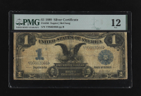 1899 U.S. $1 "Black Eagle" Silver Certificate - Fr.230 Signed Napier / McClung (PMG Fine 12) at PristineAuction.com