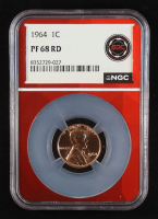 1964 Proof Lincoln 1c Cent (NGC PF68 RD) at PristineAuction.com