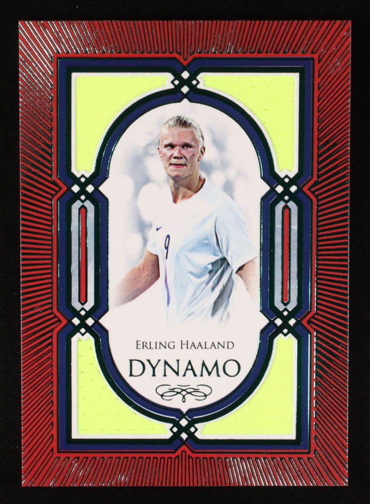 Erling Haaland 2024 Futera Unique World Football Dynamo #DY09 JSY #4/15