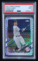 Aaron Judge 2021 Topps Chrome X-fractors #99 (PSA 9) at PristineAuction.com