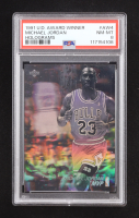 Michael Jordan 1991-92 Upper Deck Award Winner Holograms #AW4 (PSA 8) at PristineAuction.com
