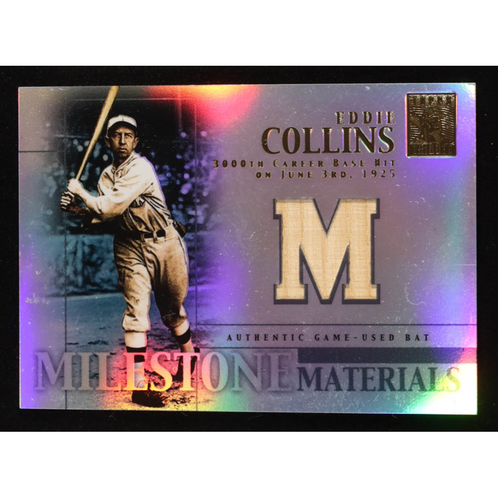 Eddie Collins 2002 Topps Tribute Milestone Materials #EC Bat at PristineAuction.com
