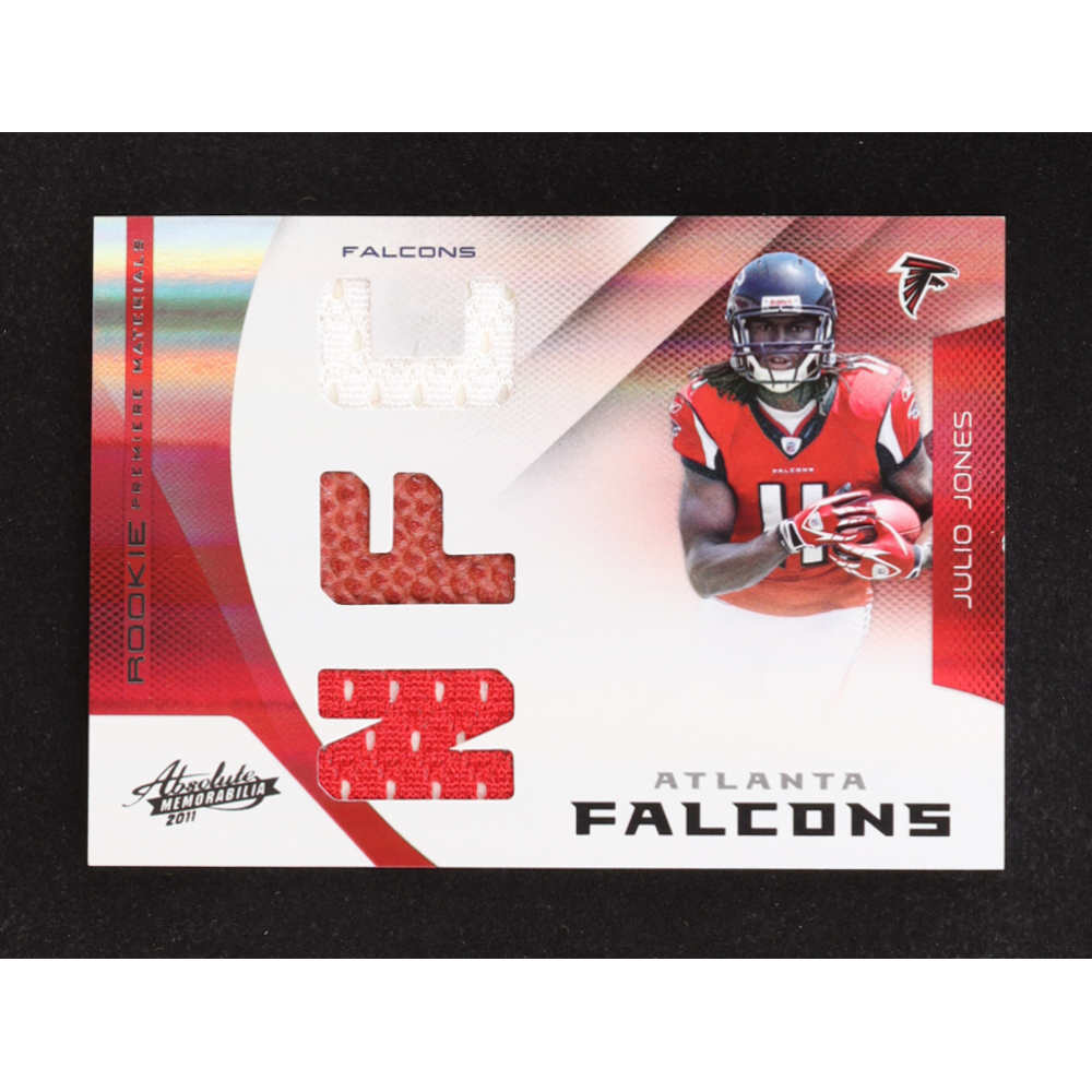 Julio Jones 2011 Absolute Memorabilia Rookie Premiere Materials AFC/NFC #226 RC at PristineAuction.com