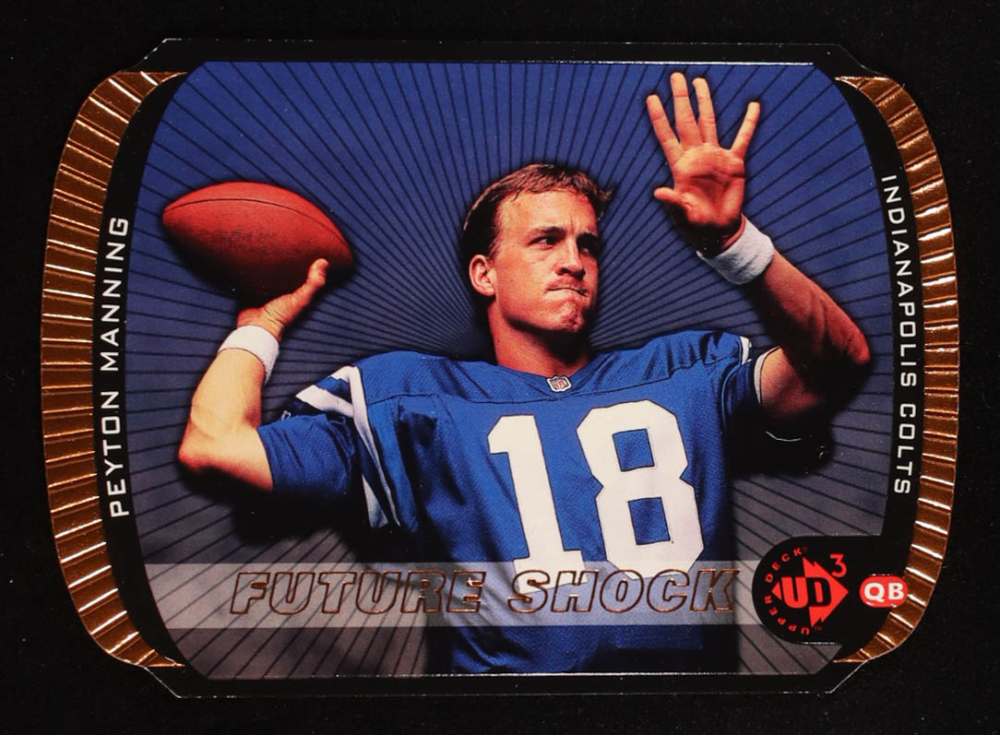 Peyton Manning 1998 UD3 Die Cuts #1 FE #1824/2000