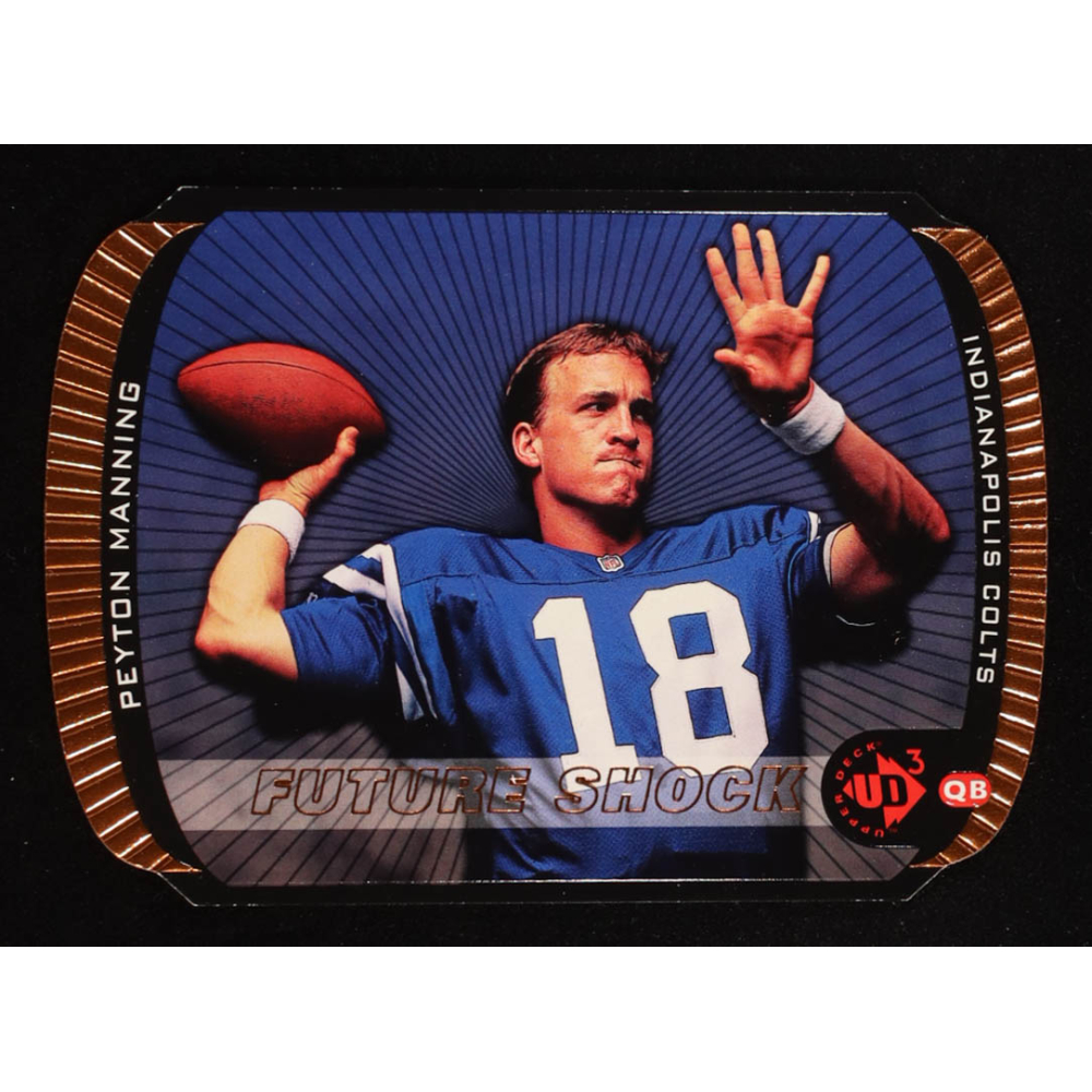 Peyton Manning 1998 UD3 Die Cuts #1 FE #1824/2000 at PristineAuction.com