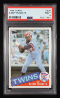 Kirby Puckett 1985 Topps #536 RC (PSA 9) at PristineAuction.com