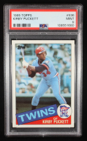 Kirby Puckett 1985 Topps #536 RC (PSA 9) at PristineAuction.com