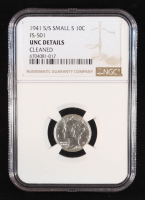 1941-S/S Small S 10c Dime, FS-501 (NGC UNC Details) at PristineAuction.com