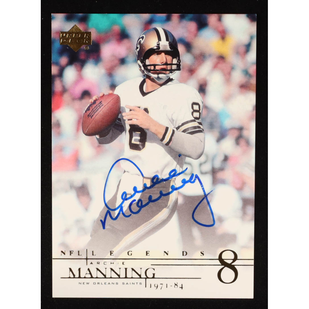 Archie Manning 2001 Upper Deck Legends Autographs #AM at PristineAuction.com