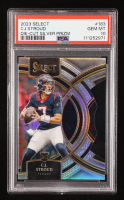 CJ Stroud 2023 Select Prizm Silver Die Cut #183 RC (PSA 10) at PristineAuction.com