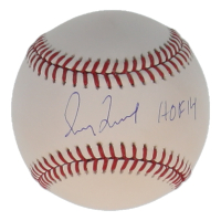 Greg Maddux Signed OML Baseball Inscribed "HOF 14" (JSA) at PristineAuction.com