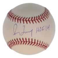 Greg Maddux Signed OML Baseball Inscribed "HOF 14" (JSA) at PristineAuction.com