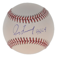 Greg Maddux Signed OML Baseball Inscribed "4x CY" (JSA) at PristineAuction.com