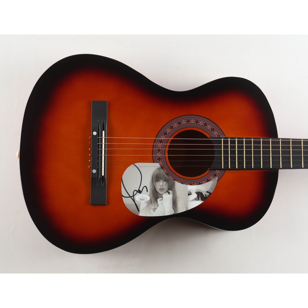 Taylor Swift Signed 38" Acoustic Guitar (JSA) at PristineAuction.com