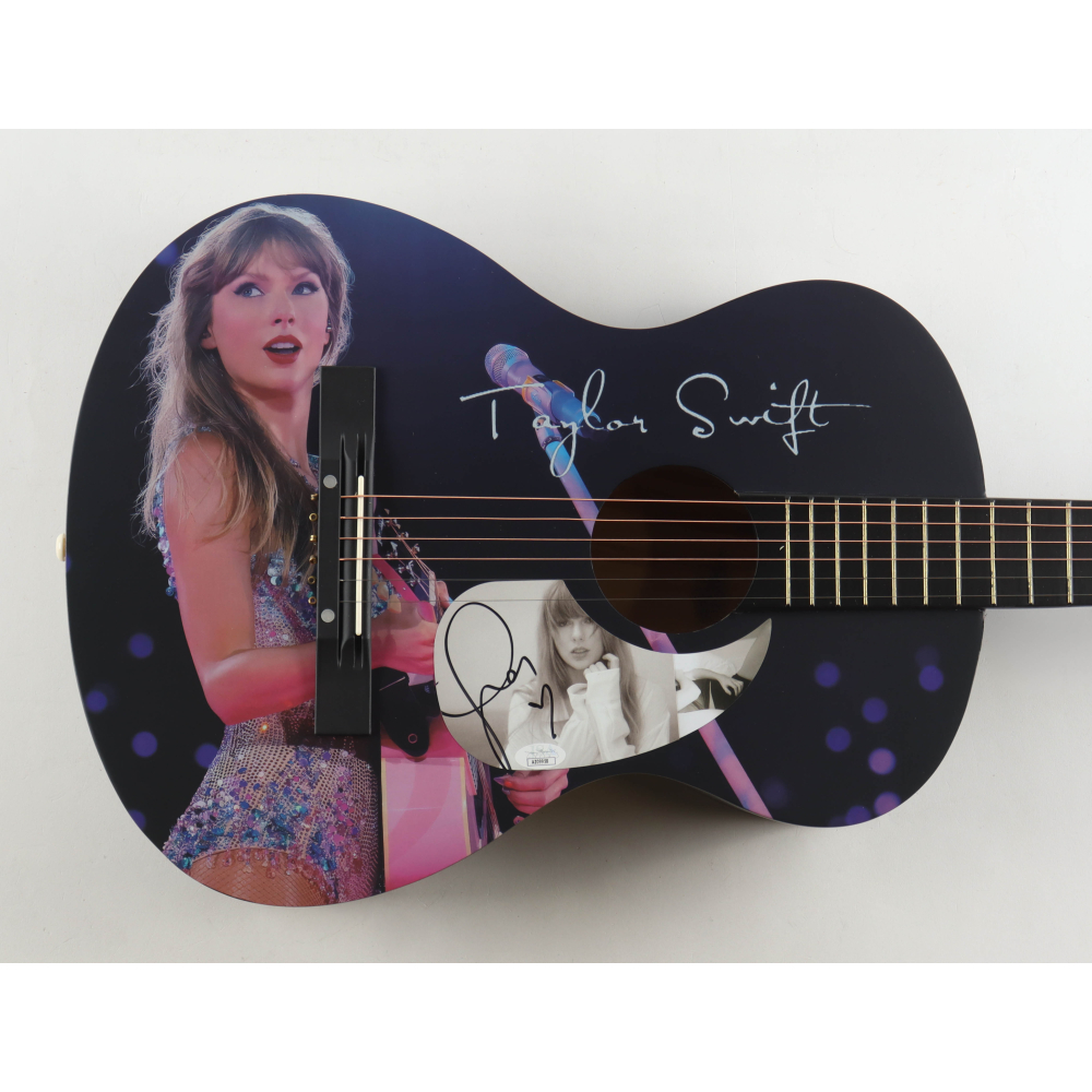 Taylor Swift Signed 38" Acoustic Guitar (JSA) at PristineAuction.com