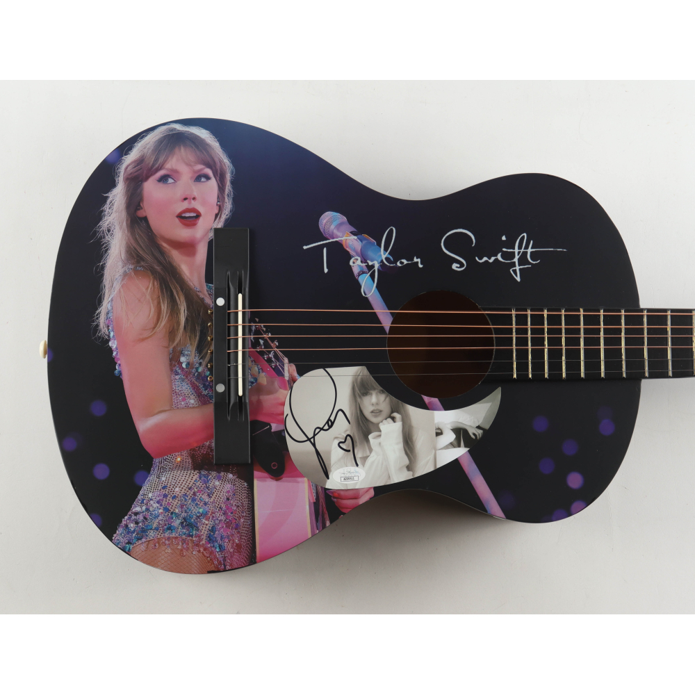 Taylor Swift Signed 38" Acoustic Guitar (JSA) at PristineAuction.com