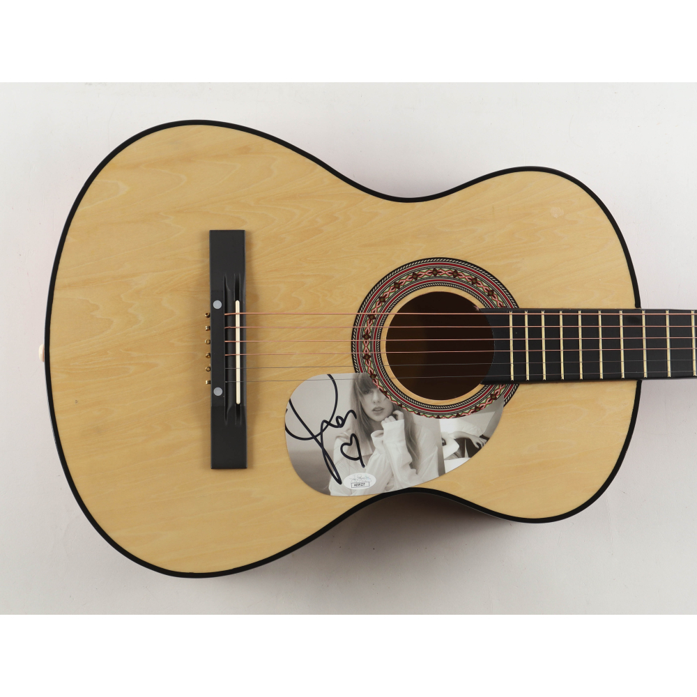 Taylor Swift Signed 38" Acoustic Guitar (JSA) at PristineAuction.com