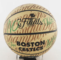 2024 Official Finals Celtics NBA World Champions Logo Basketball Signed By (4) with Jrue Holiday, Al Horford, Derrick White & Payton Pritchard (JSA & Fanatics) at PristineAuction.com
